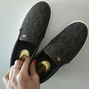 Michael Kors slip on sneakes